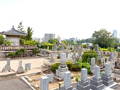 日泰寺 屋外墓地